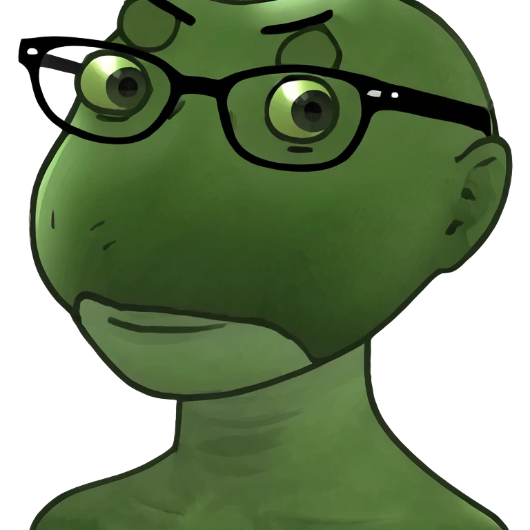 Girl with black glasses  emoji