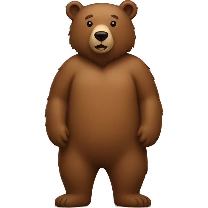 bear man emoji