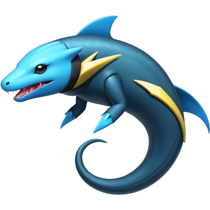 Electric Futuristic Eel-Manectric-Luxray-Electrike-Pokémon-Fakémon-fusion emoji