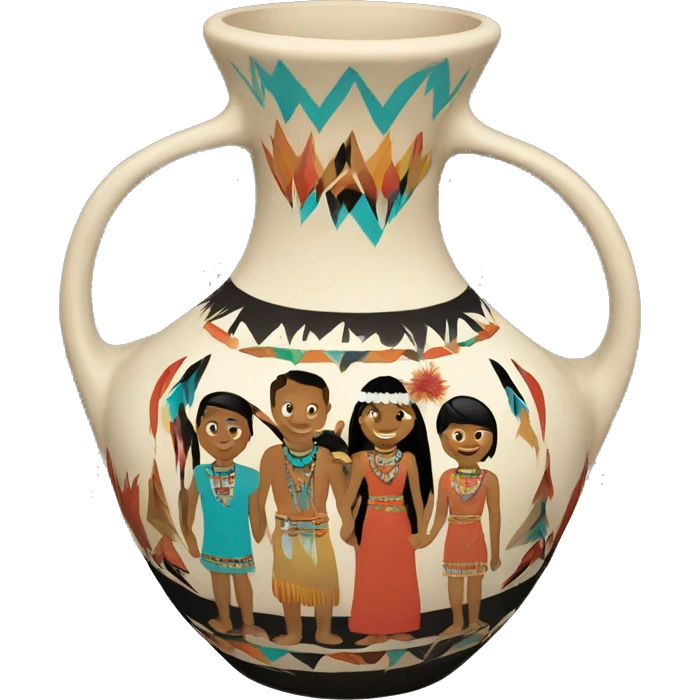 Navajo wedding vase  emoji