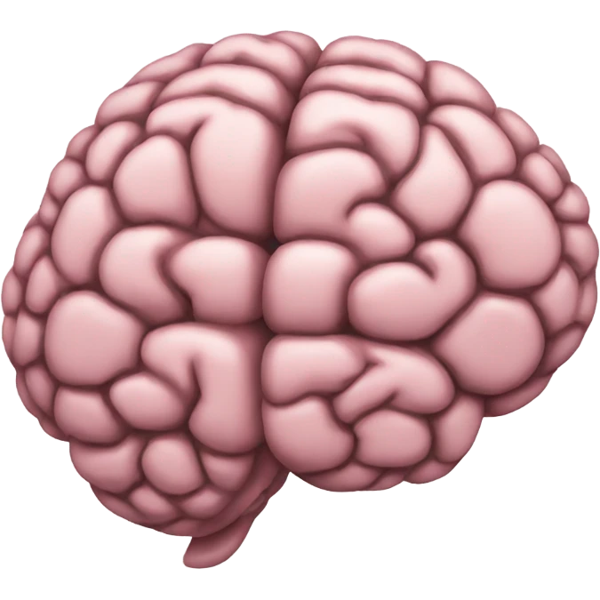a brain that is open emoji