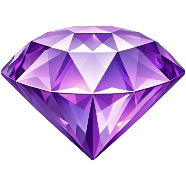 Purple glitter diamond fae  emoji