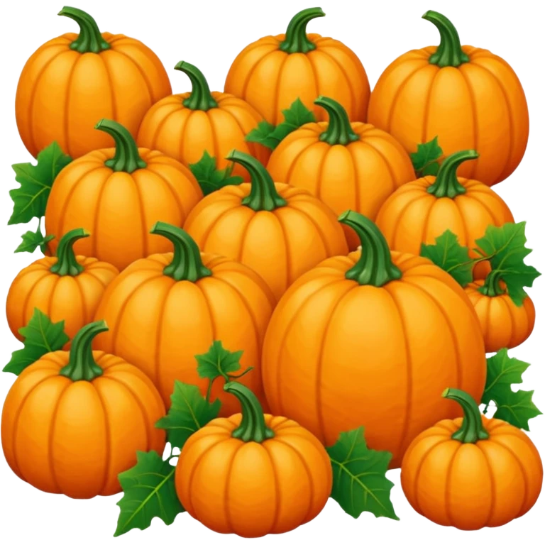 Pumpkin patch emoji