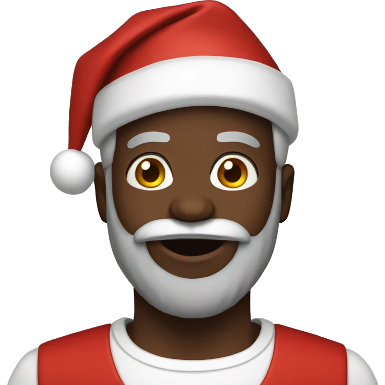 Black Santa  emoji