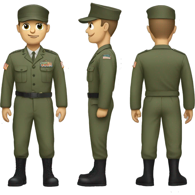 military emoji
