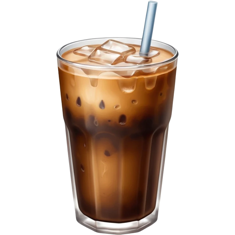 Ice coffee emoji
