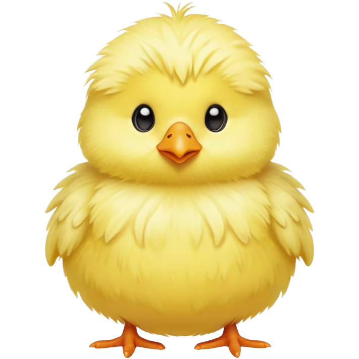 
pastel cute easter chick emoji