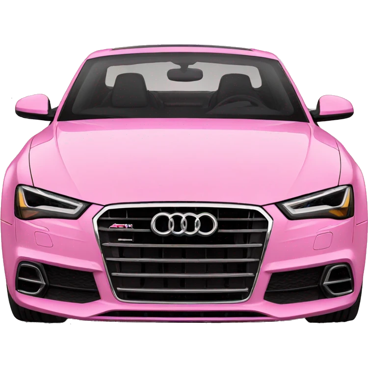 Pink audi emoji