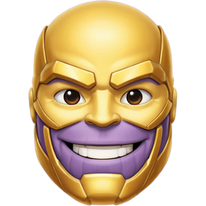 thanos zesty smile emoji