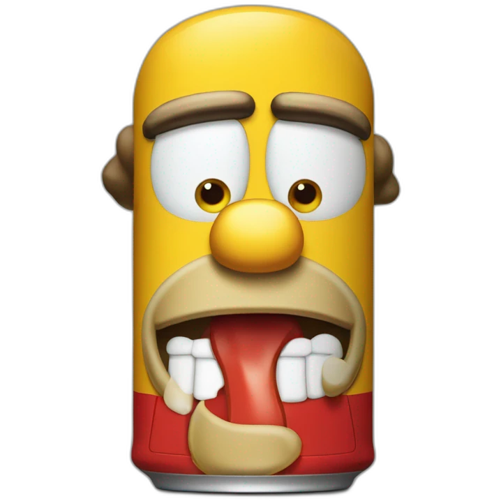Homer drink jupiler emoji