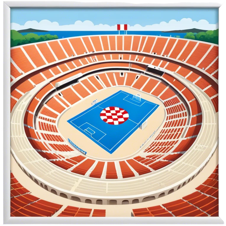 Cinematic Realistic Pula Arena, Croatia emoji emoji