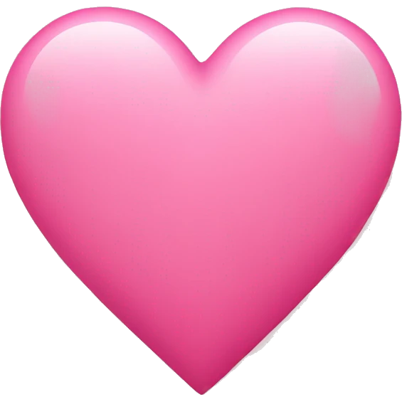 Pink heart emoji  emoji