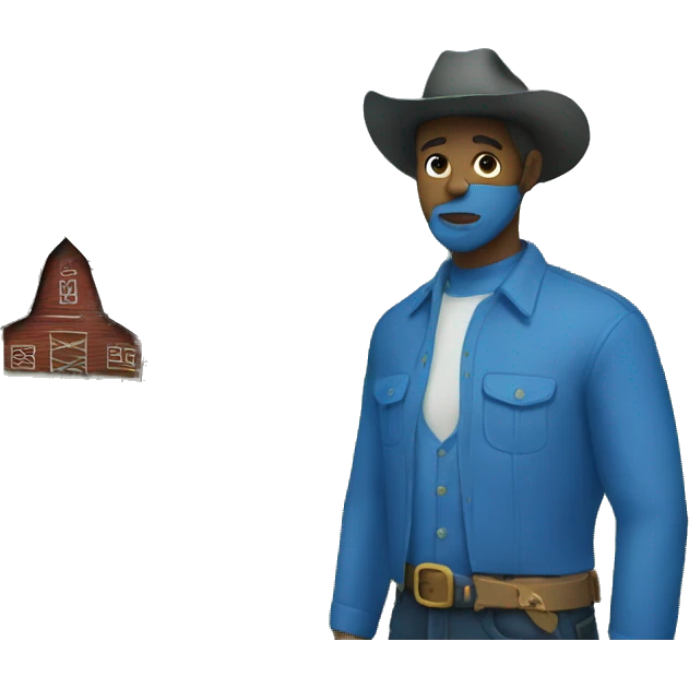 blue america country emoji