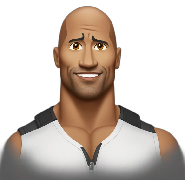 Johnson the rock emoji