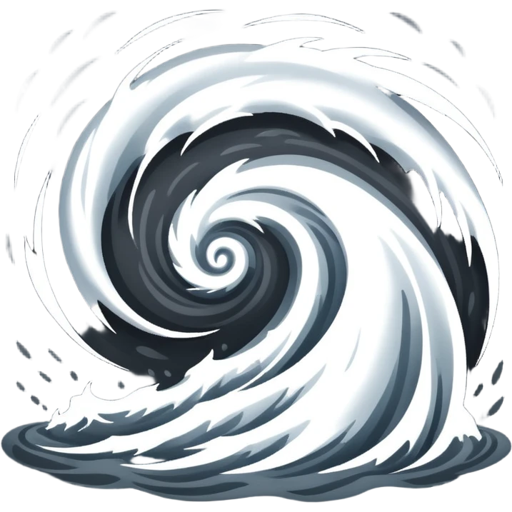 Hurricane emoji emoji