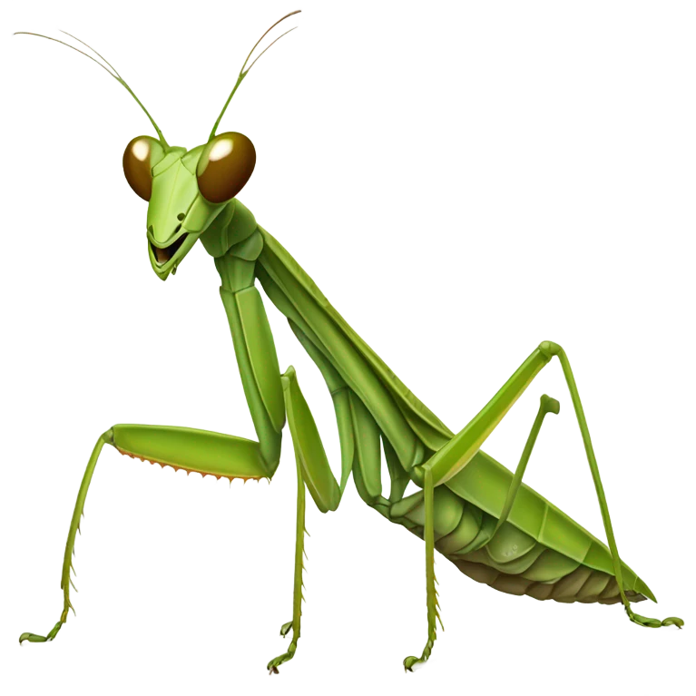 Praying mantis emoji