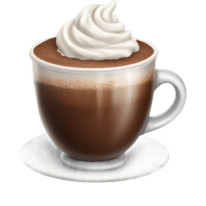 hot chocolate emoji