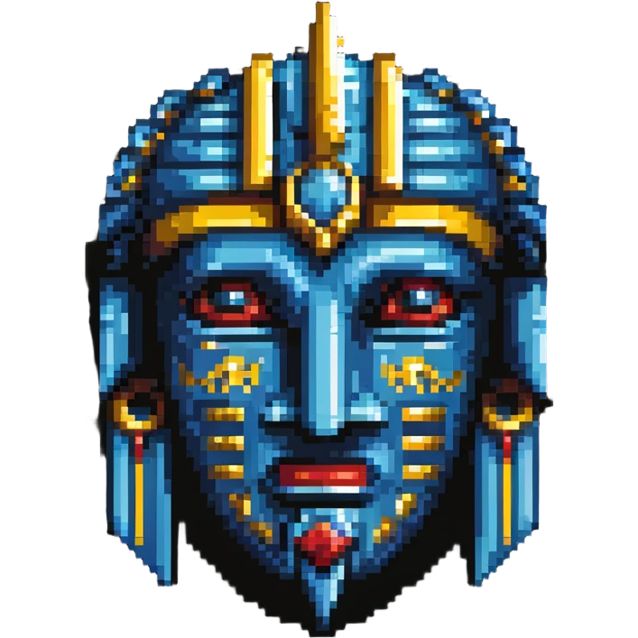 Anunnaki mask emoji