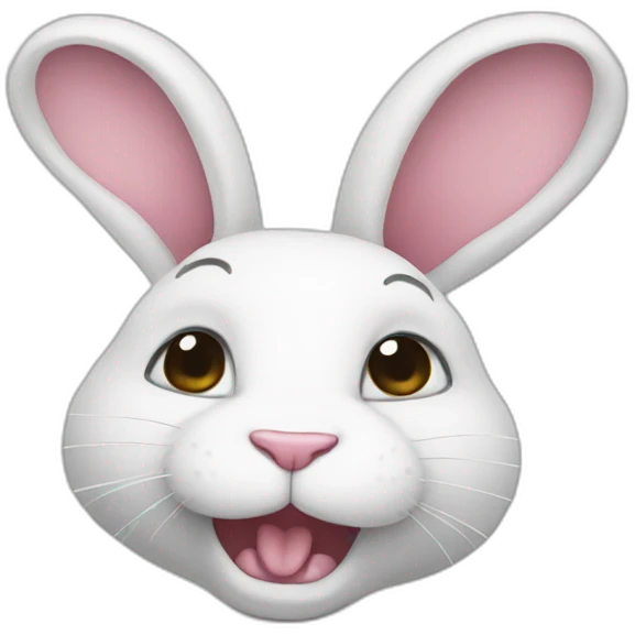 white rabbit lol emoji