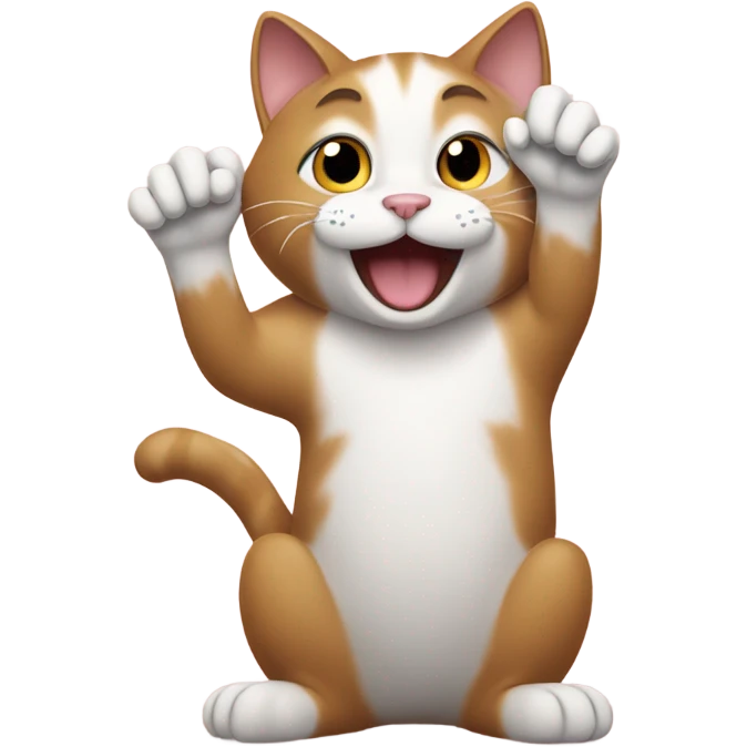 cat sending air heart  emoji