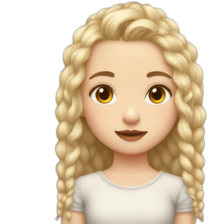 belarussian girl wirh shor hair piercing an emoji