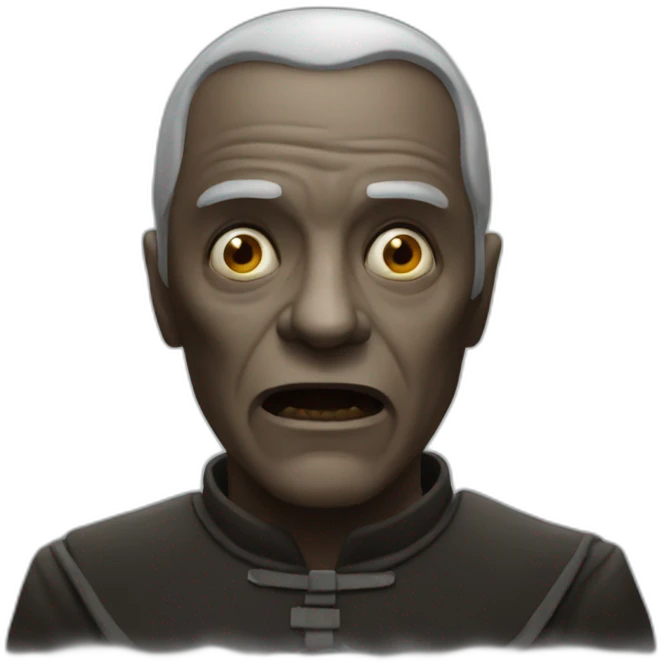 scary nunn from horror films emoji