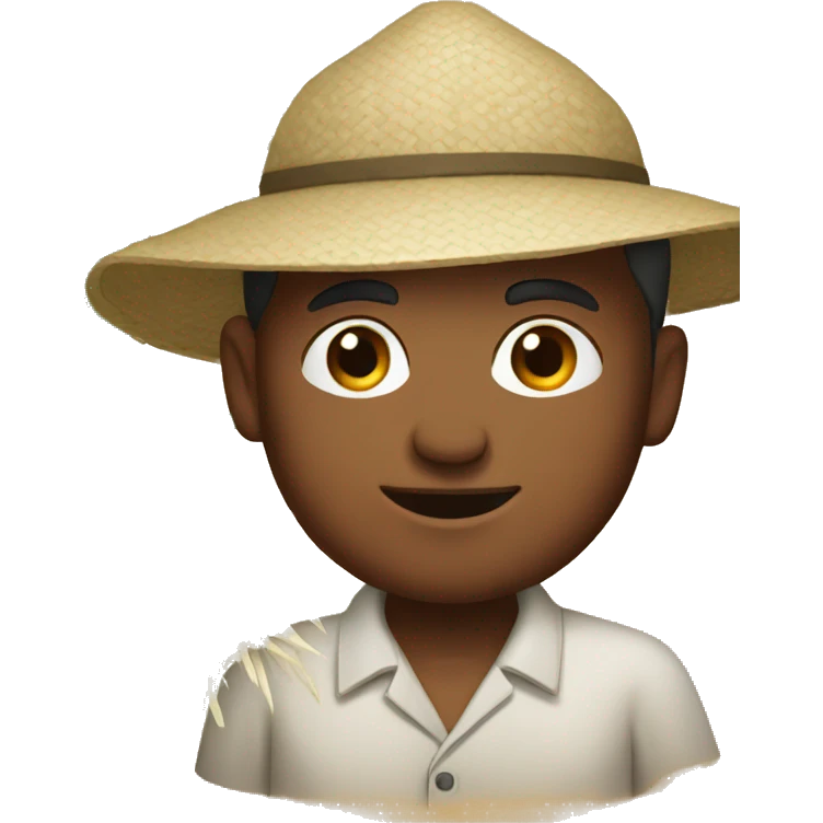 Rice farmer emoji