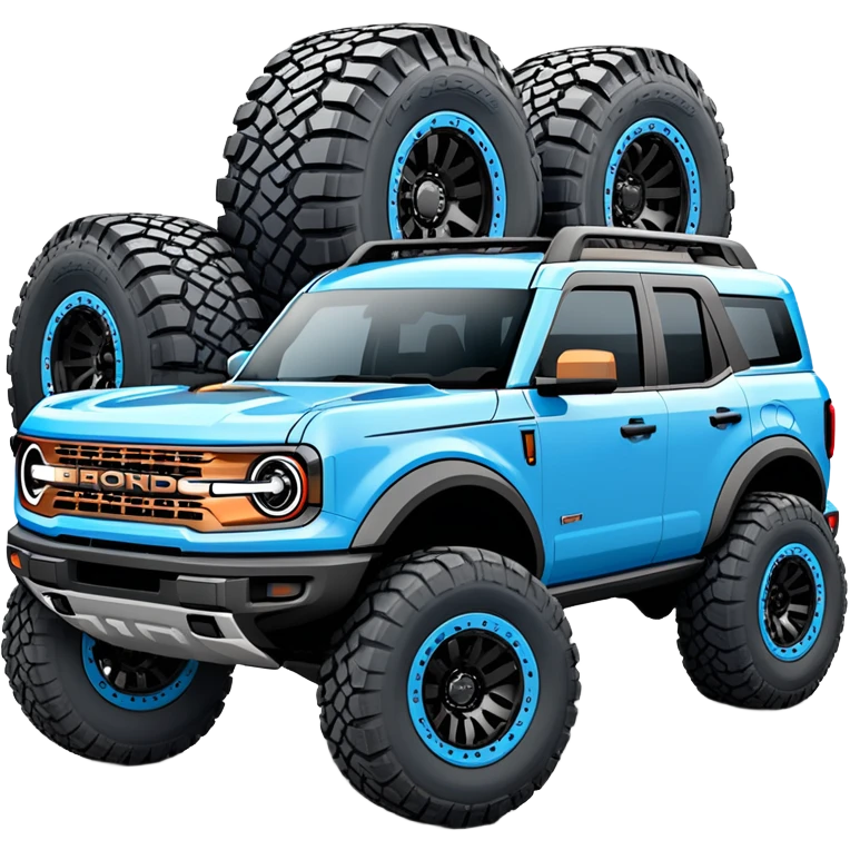 Ford bronco sport area powder blue emoji