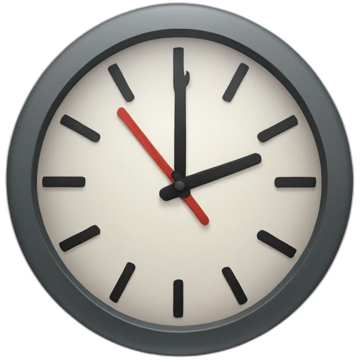 CLOCK emoji