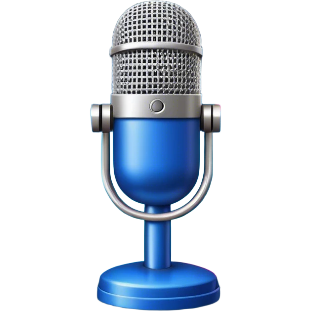 Create a vibrant and energetic emoji that represents pop or stage vocal performance. The design should feature a microphone, a set of musical notes, and a spotlight or stage lighting to symbolize the performance aspect of pop singing. Add elements like studio headphones, a music mixer, or a soundboard to reflect the modern, studio-based nature of pop vocal performance. Use bright colors like neon pink, electric blue, and gold to convey energy, creativity, and the glamour of the stage. The background should be transparent. emoji