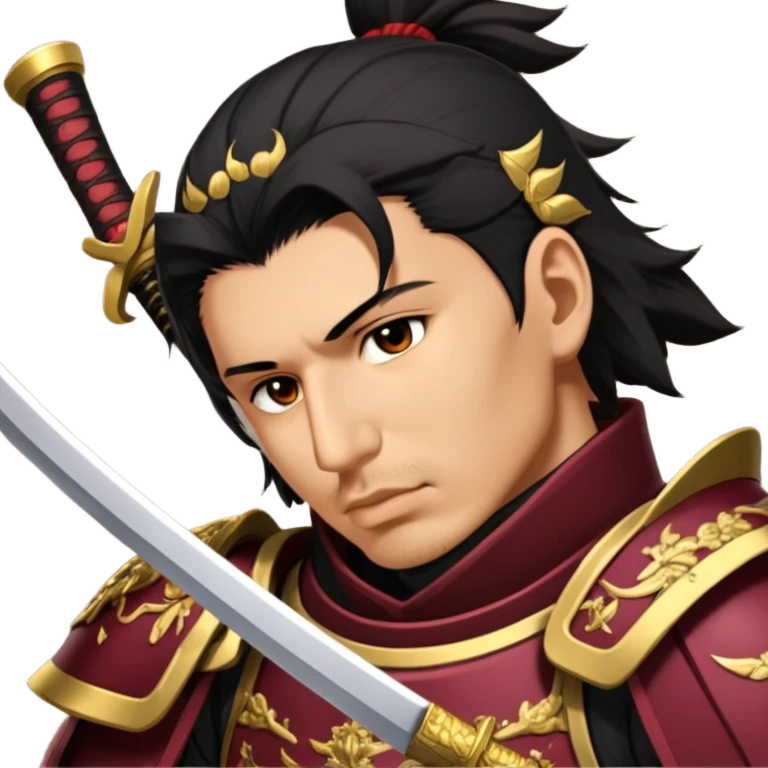 Samurai Leader emoji
