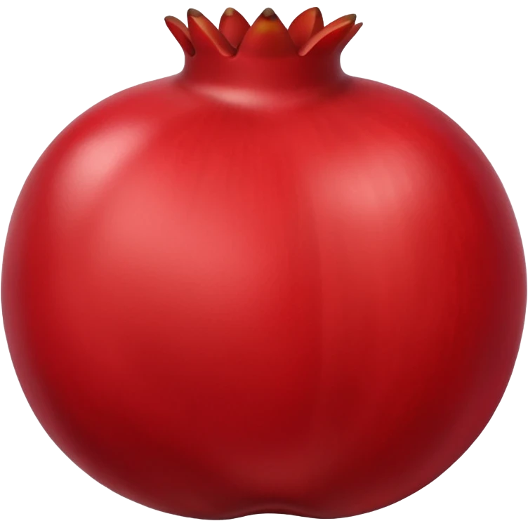 A pomegranate emoji