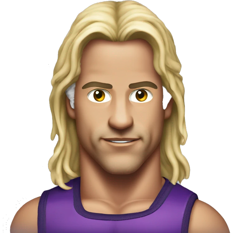 Bret ‘the hitman’ Hart 1992 emoji