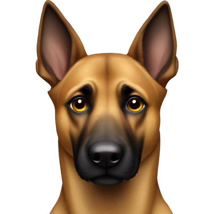 Malinois dog emoji