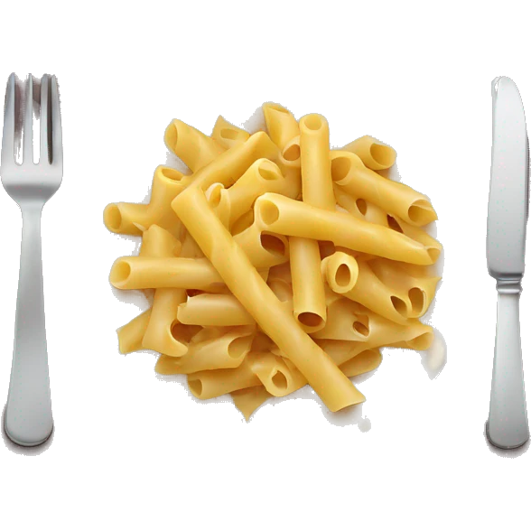 pasta dinner with cheese  emoji