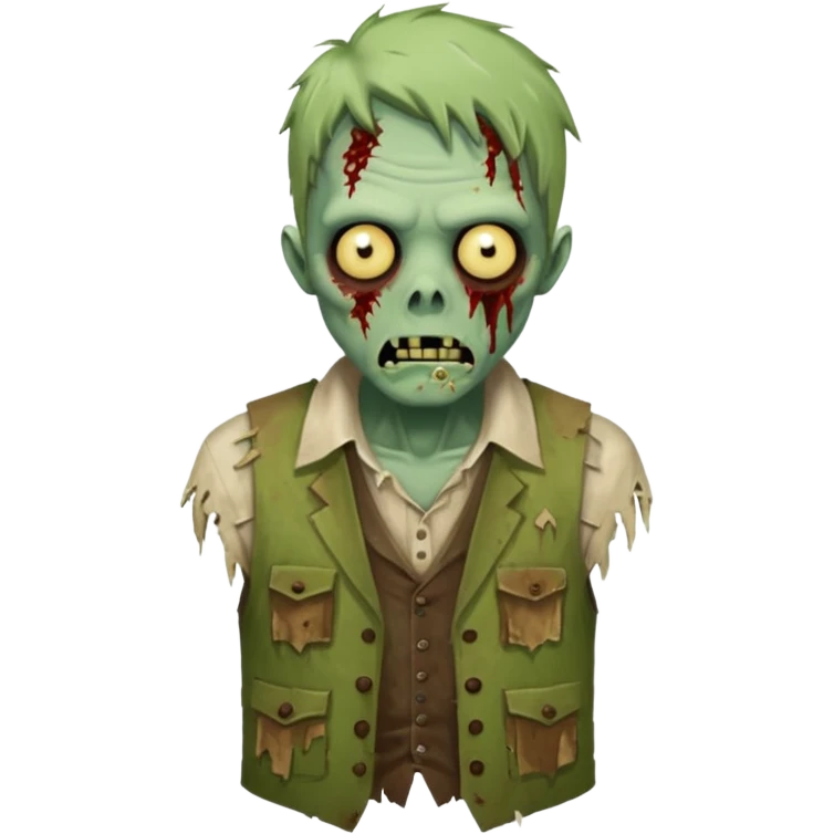 zombie in vests emoji