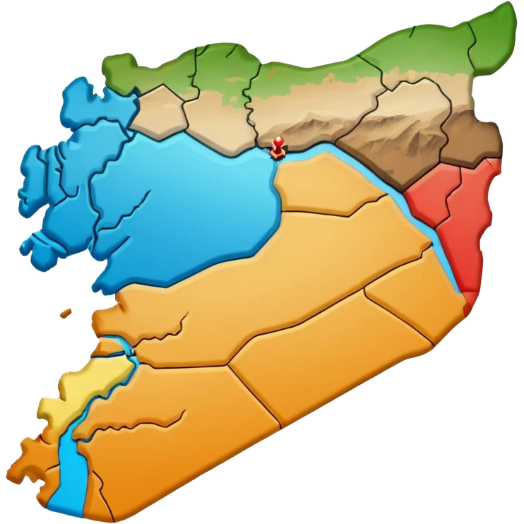 Syria map emoji