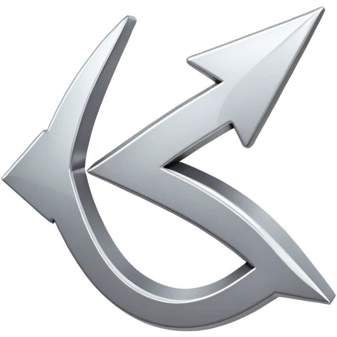 Rotating arrow symbol emoji