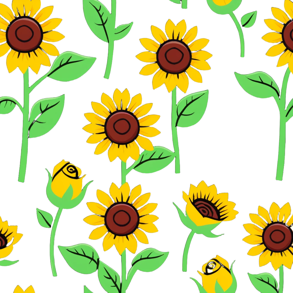 Sunflowers and roses emoji