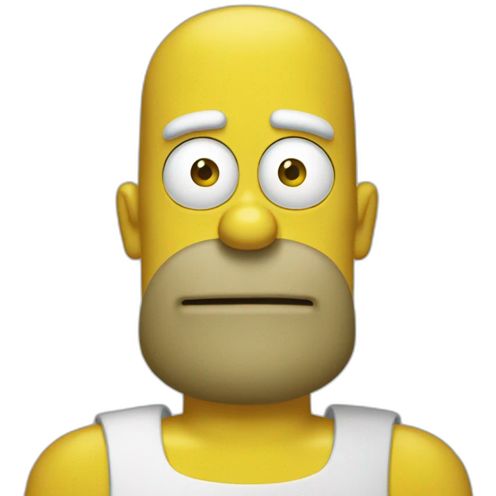 Homer simpsom emoji