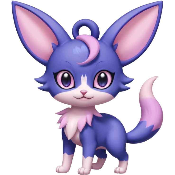  Fey Toony Meowstic-Espeon-Skitty-Delcatty-Sprigatito-Purrloin-fusion-hybrid emoji