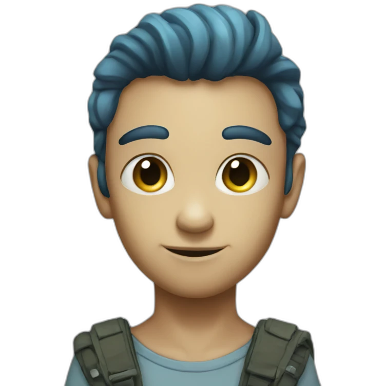 alien pretty boy emoji