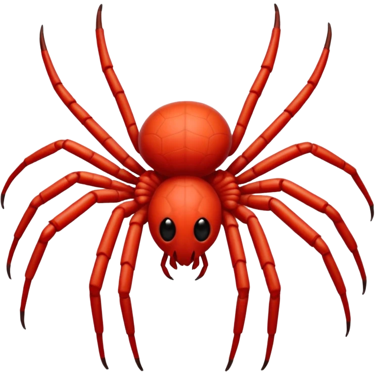 Red spider emoji