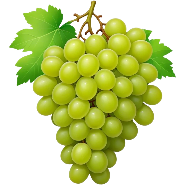 cacho de uva verde  emoji