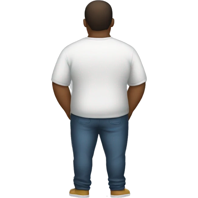 Big back person  emoji