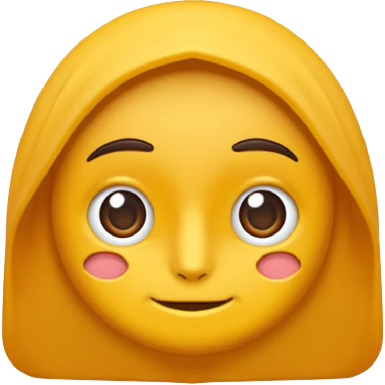 یک ایموجین درست کن که داره پشت سرش می خارونه emoji
