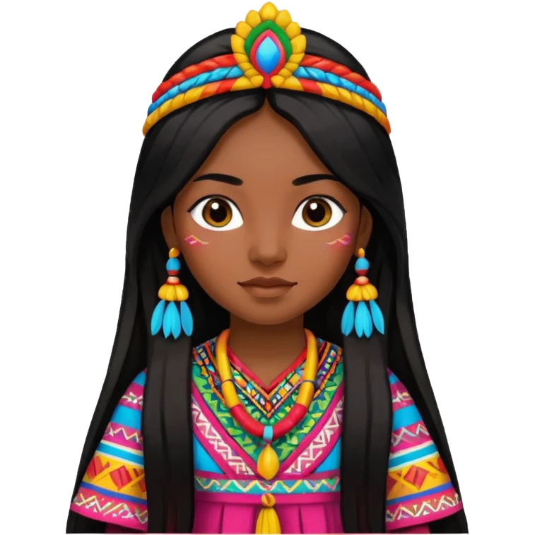 Peruvian girl emoji
