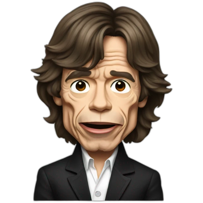 Mick Jagger emoji