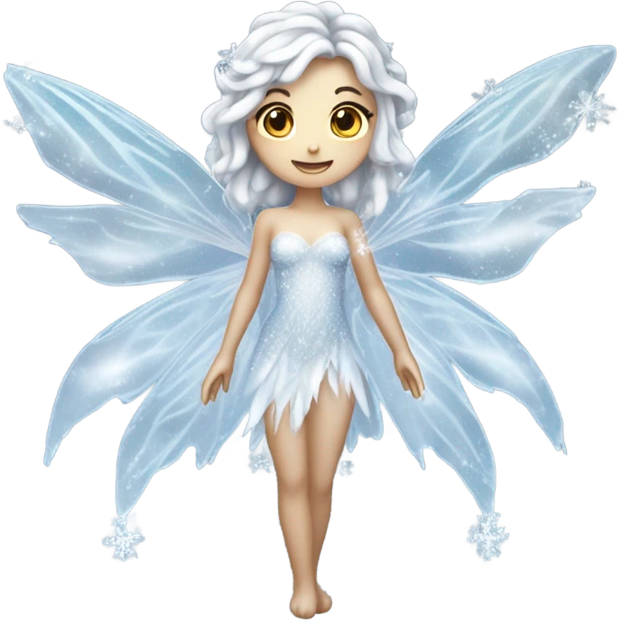 Snow fairy  emoji