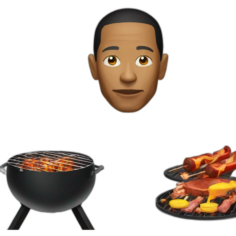 Jeff Mills bbqing emoji
